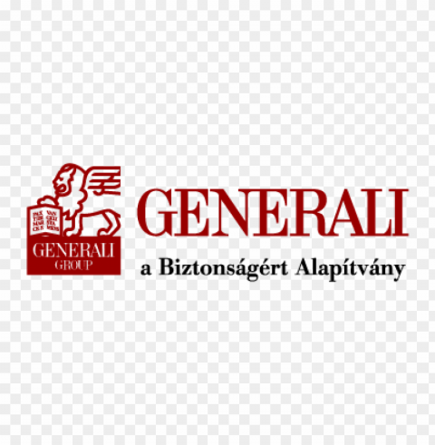 generali company vector logo PNG with transparent background for free