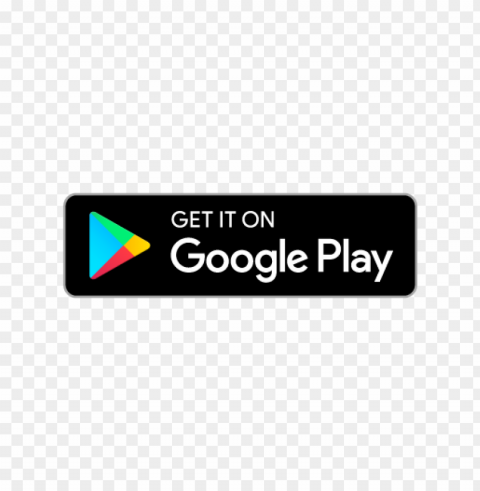get it on google play badge vector Clear PNG file