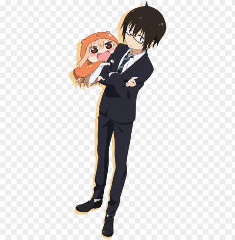 Гейм-арт - umaru chan and onii cha PNG Graphic Isolated with Clarity