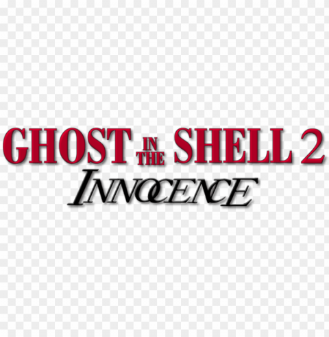 ghost in the shell 2 innocence logo Free download PNG with alpha channel