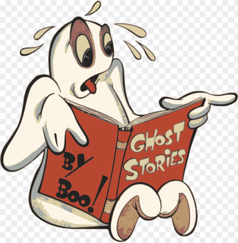 ghost reading ghost stories Transparent PNG stock photos