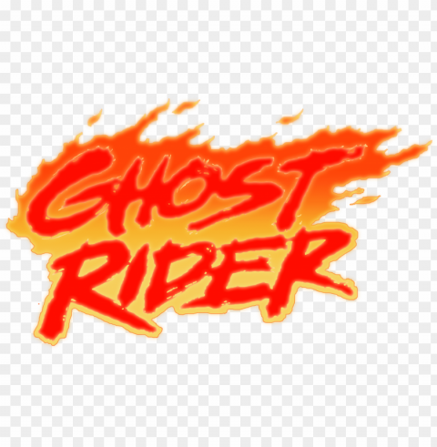 ghost rider volume 2 logo recreated with photoshop - ghost rider Isolated Graphic on HighQuality Transparent PNG
