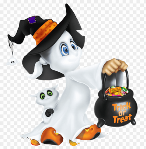 ghost trick halloween Transparent PNG vectors