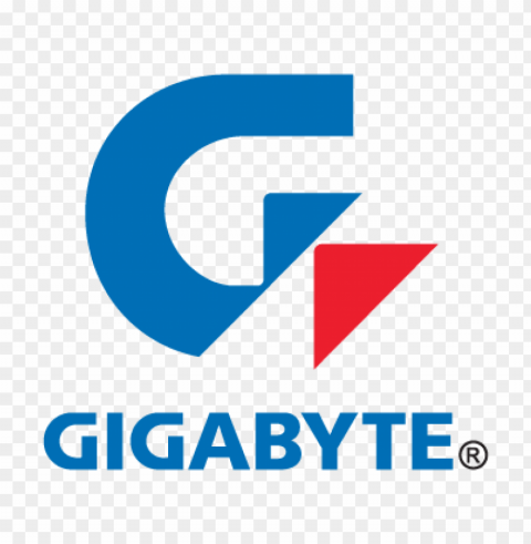 gigabyte logo vector Isolated Illustration in HighQuality Transparent PNG