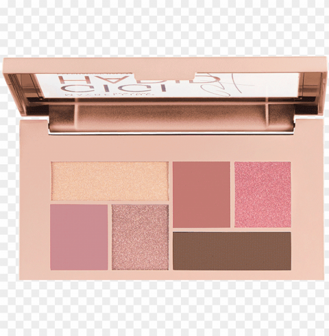 gigi hadid maybelline eyeshadow palette Isolated Subject in Transparent PNG Format
