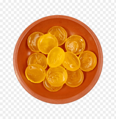 ginger lozenges in bowl PNG high quality