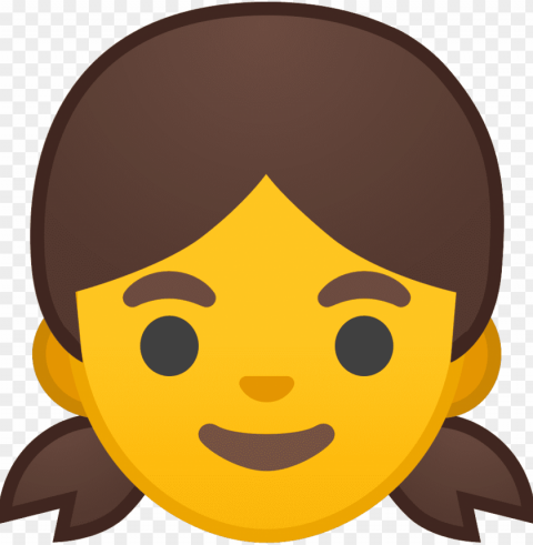 girl icon - girl emoji icon PNG files with transparent elements wide collection