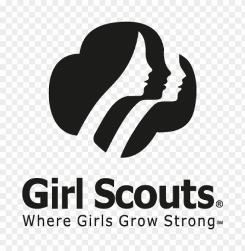 girl scouts logo vector free download Isolated Design in Transparent Background PNG