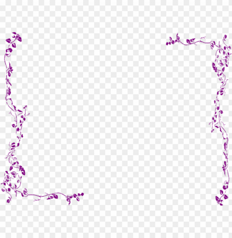 girly border PNG graphics with clear alpha channel selection