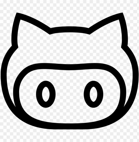 Github Icon Vector - Icon PNG With Transparent Bg