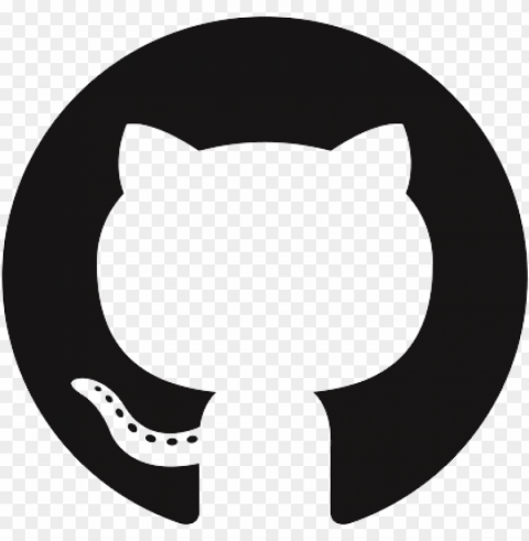 github logo no background PNG Image with Clear Isolation