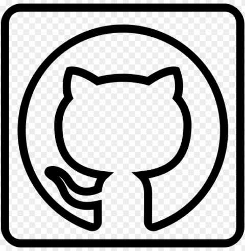 github logo no background PNG images with alpha transparency diverse set