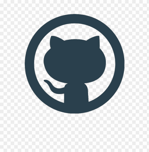 github logo PNG Image with Clear Background Isolation