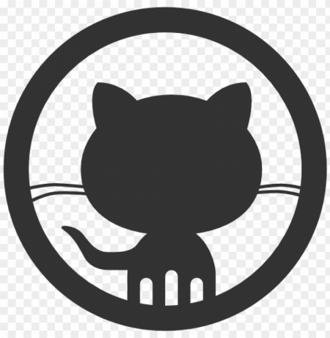 github logo PNG images with alpha mask