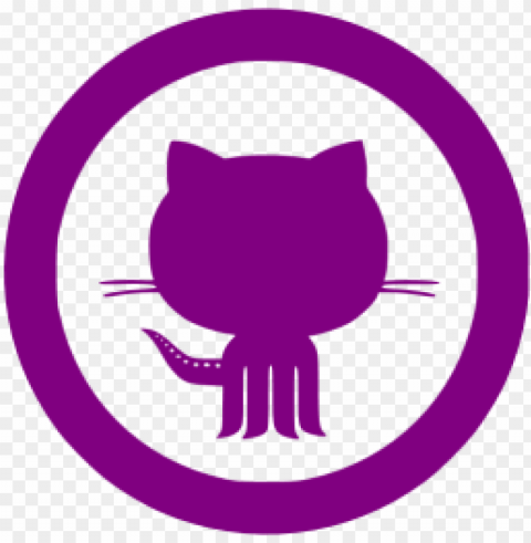 github logo PNG Isolated Object with Clear Transparency