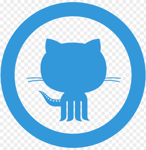 github logo download PNG Image with Isolated Graphic