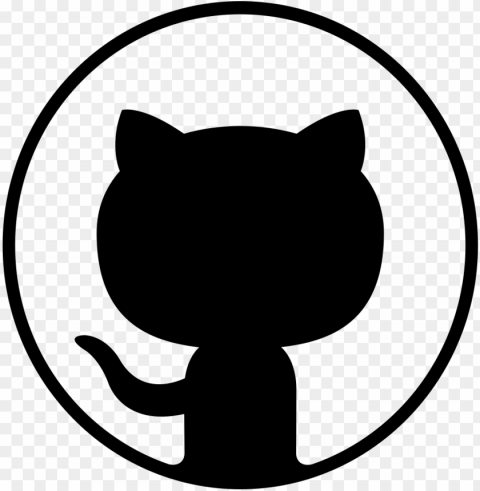 github logo file PNG images with alpha channel diverse selection