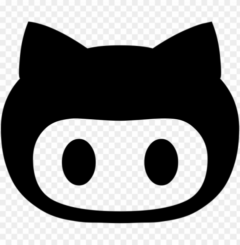 github logo transparent PNG images with clear alpha layer