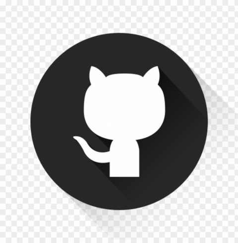 github logo transparent PNG images for printing