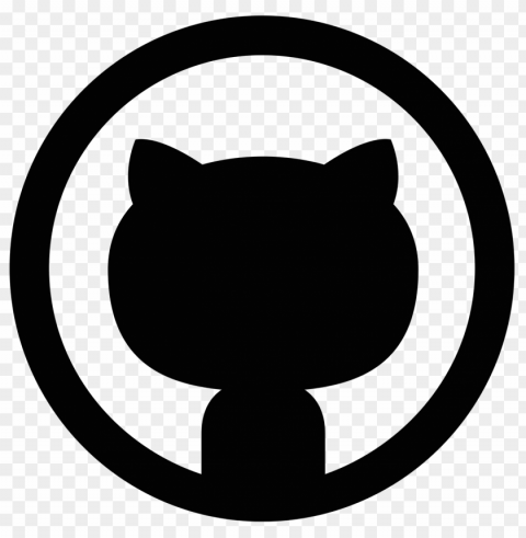 github logo transparent PNG images with clear alpha channel