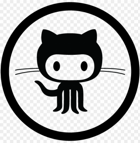 github logo transparent background PNG Image with Isolated Element
