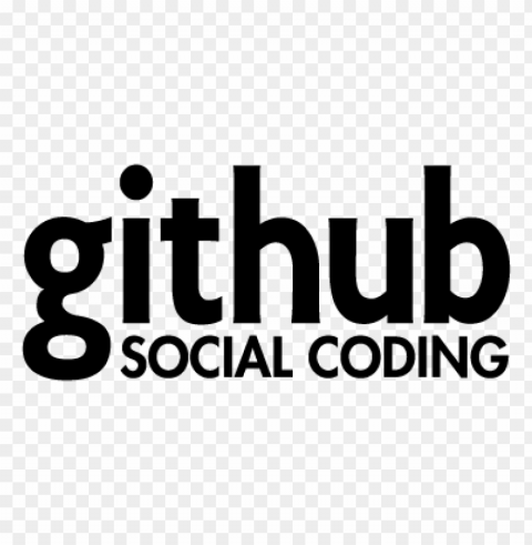 github logo vector free download PNG images with transparent elements pack