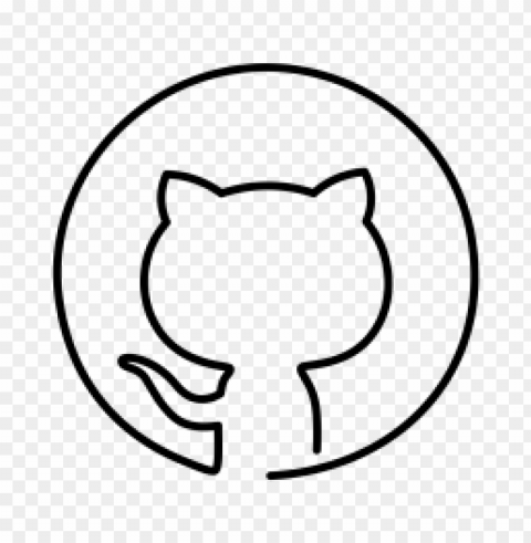 github logo wihout background PNG images for websites