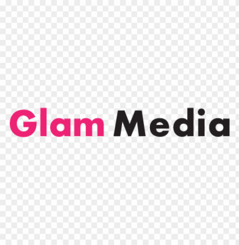glam media logo vector free PNG transparent photos for design