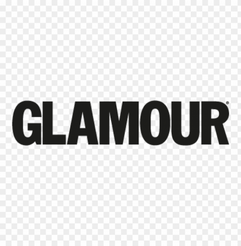 glamour revista logo vector free download PNG Graphic Isolated with Clear Background