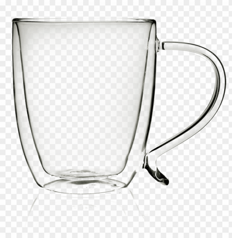 glass cup transparent PNG Image Isolated with Clear Background
