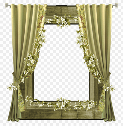 Glass Frame Isolated Graphic Element In Transparent PNG