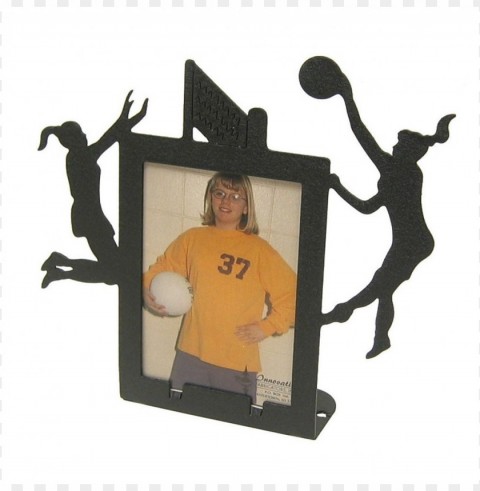 glass volleyball frames PNG Isolated Object on Clear Background