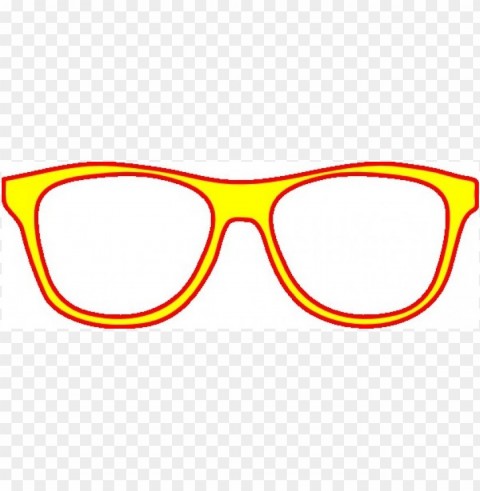 glasses frames clipart PNG Isolated Object with Clarity