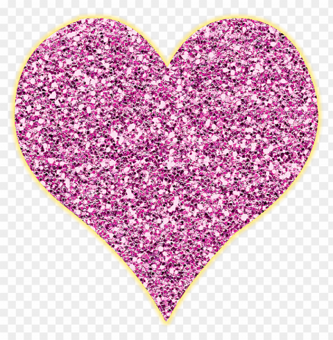 glitter heart Transparent PNG artworks for creativity PNG transparent with Clear Background ID a17f471c