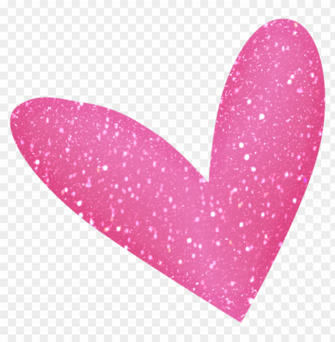 glitter heart Transparent PNG Isolated Graphic Detail