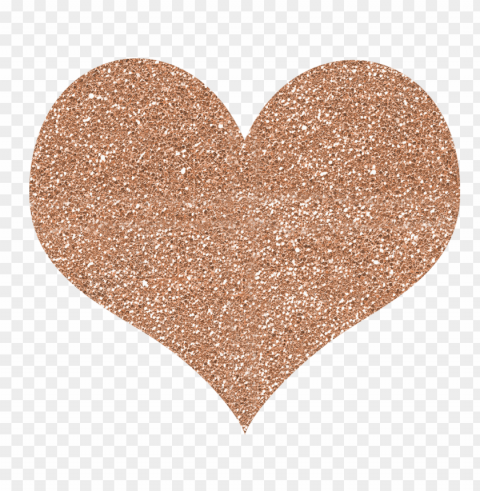glitter heart Clear Background Isolated PNG Graphic