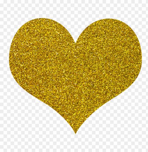 glitter heart Clear Background Isolated PNG Icon