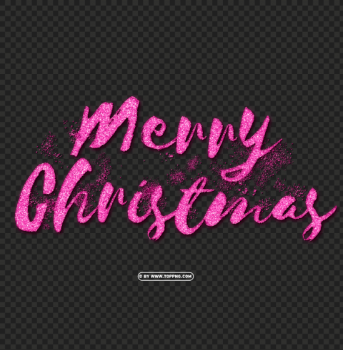 glitter purple merry christmas text PNG images without restrictions