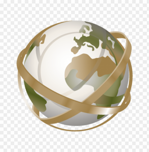 globe tracing logo vector free download PNG Image with Isolated Icon
