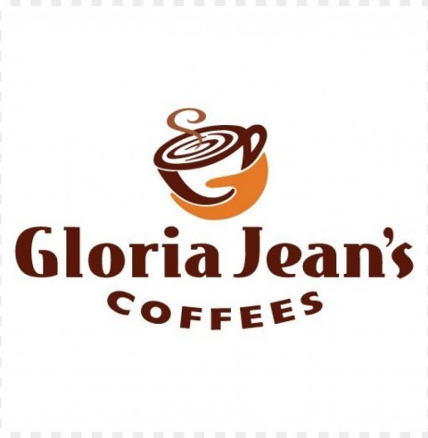 gloria jeans coffees logo vector Isolated Design Element on PNG