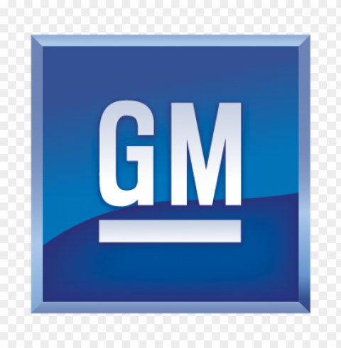 gm logo vector free download PNG Isolated Illustration with Clear Background