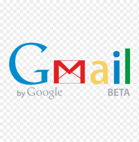 gmail by google logo vector free PNG Isolated Object with Clarity