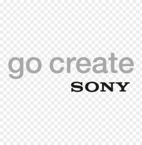 go create sony logo vector free download PNG images with no background necessary