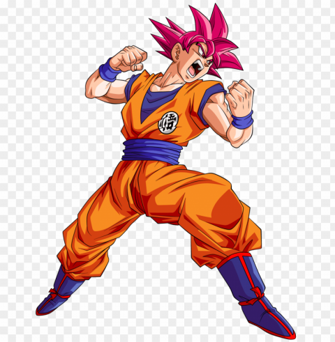 goku Isolated Design Element on PNG