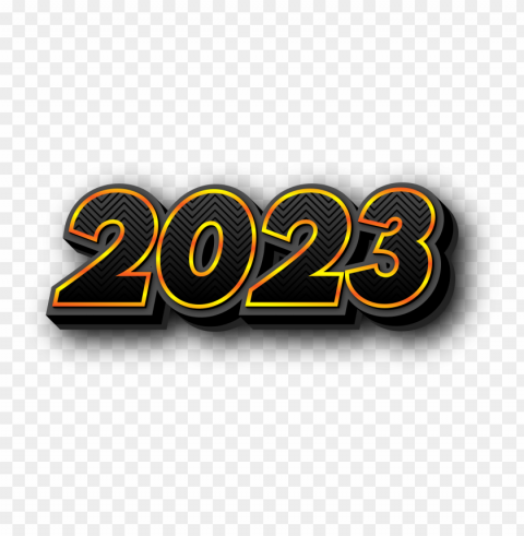 Gold And Black Color 2023 PNG Images With Transparent Overlay