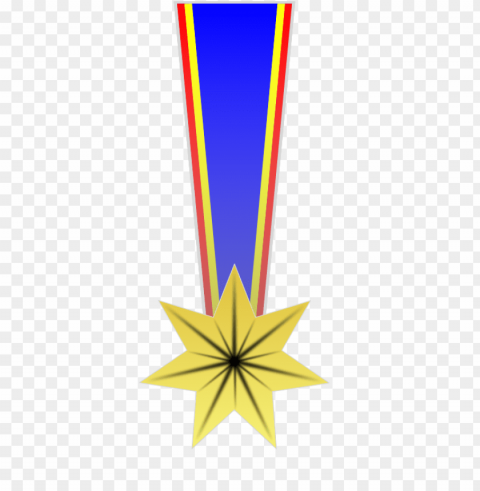 gold award ribbon PNG transparent graphic