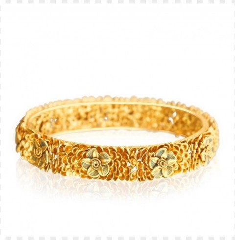 gold bangles designs malabar gold Clear Background PNG Isolated Design Element