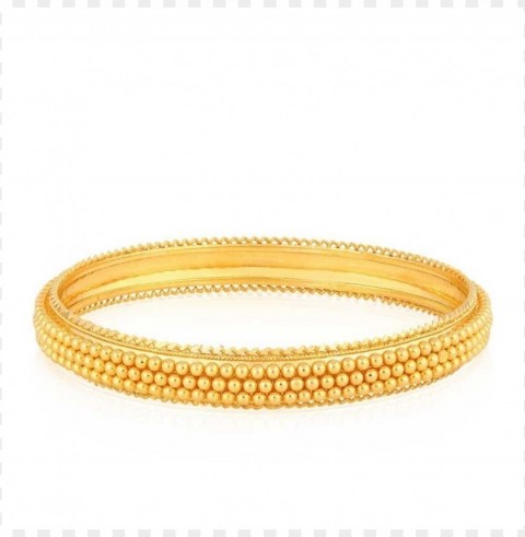 gold bangles designs malabar gold Transparent PNG Image Isolation