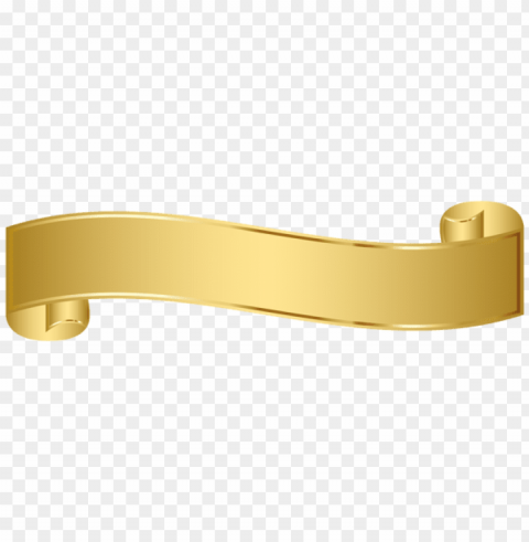 gold banner ribbon PNG with no background for free PNG transparent with Clear Background ID 924094b3