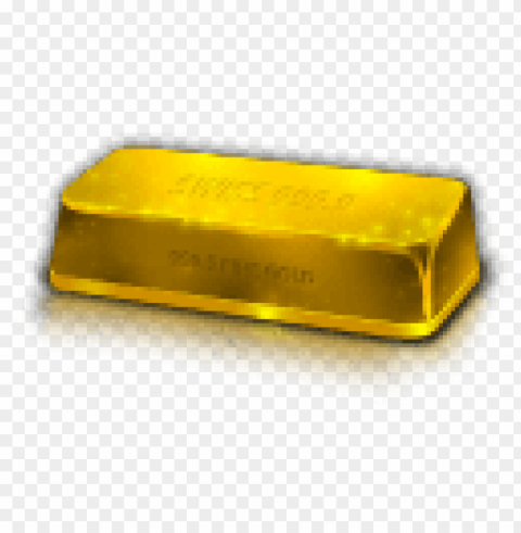 gold bar icon Transparent PNG images set
